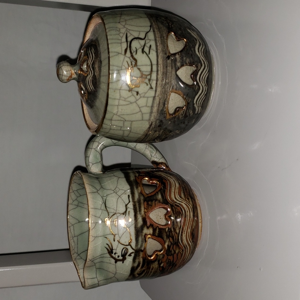 Somayaki creamer and sugar set